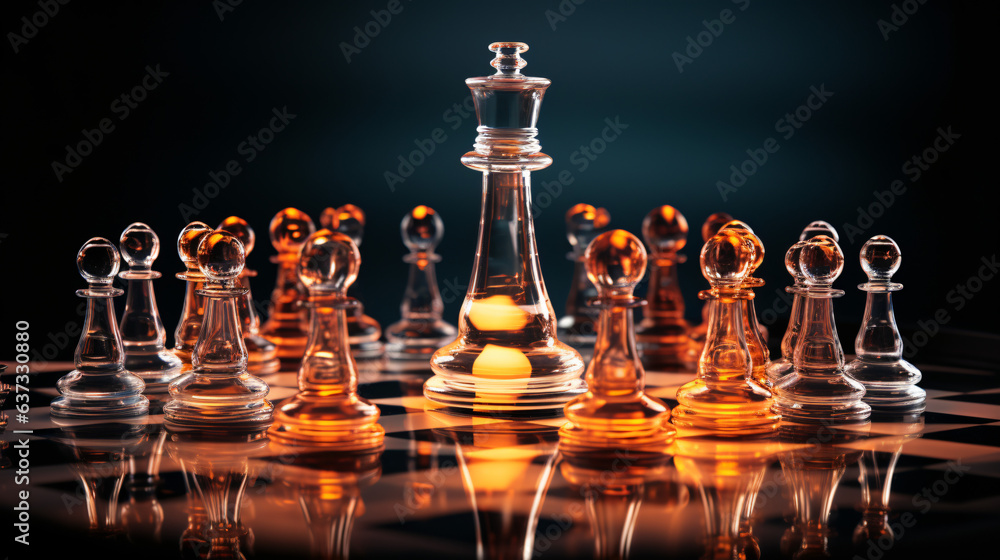 Glass chess