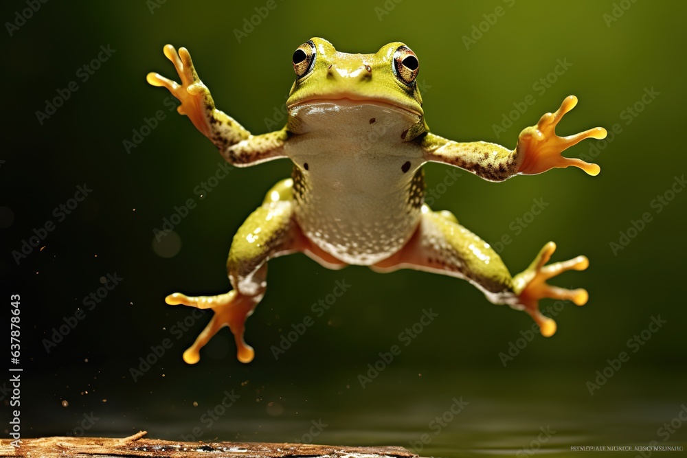 jumping frog