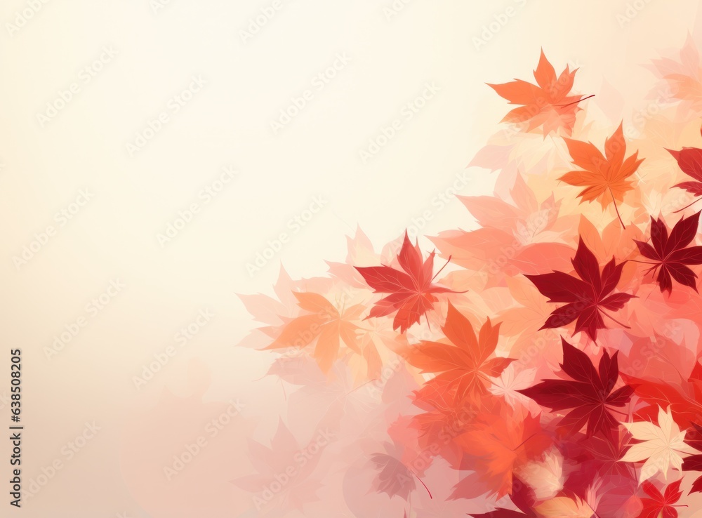 Autumn leaves background