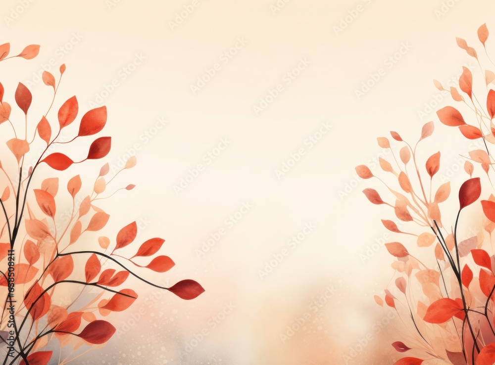 Autumn leaves background