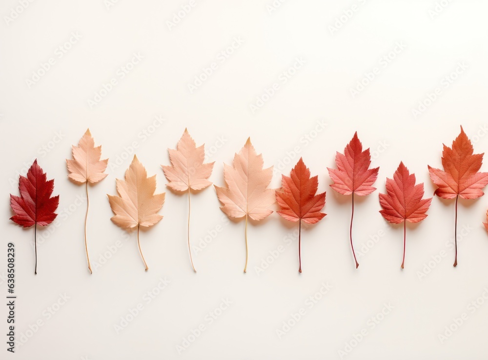 Autumn leaves background