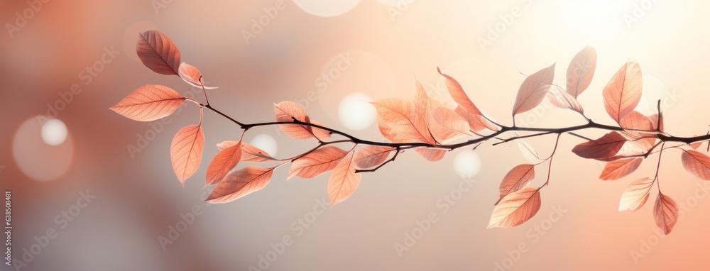 Autumn leaves background