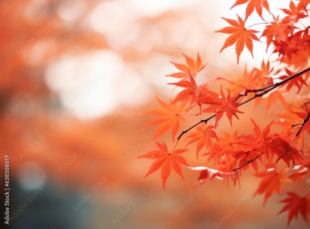 Autumn leaves background