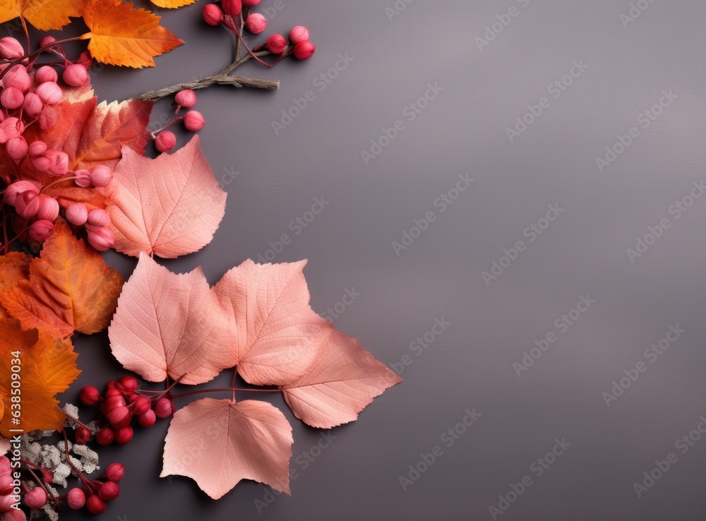 Autumn leaves background