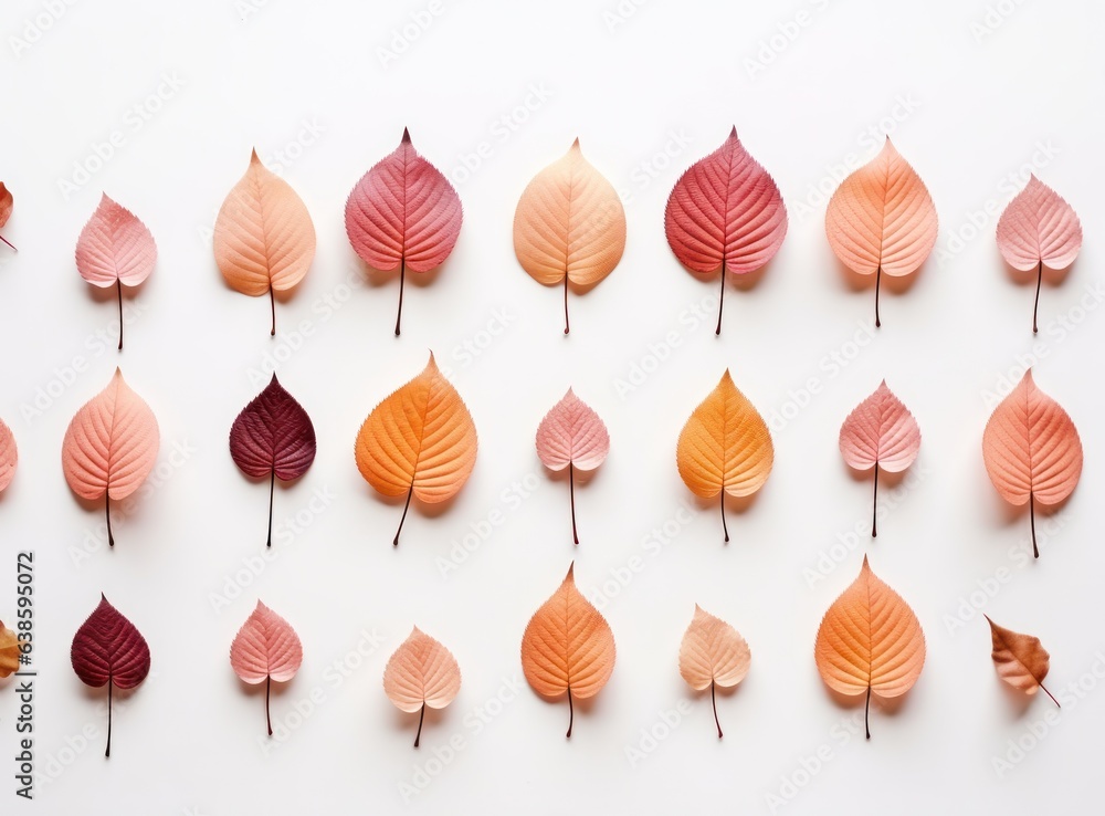 Autumn leaves collection