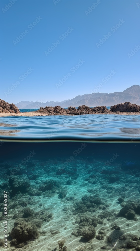 sea and rocks