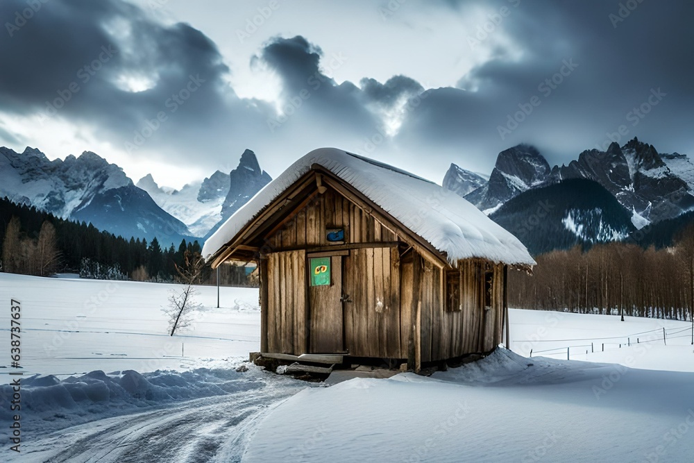 landscape in the mountains