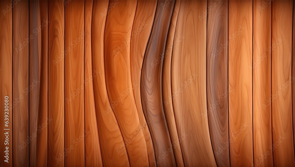 Wooden texture. Lining boards wall. Wooden background. pattern. Showing growth rings