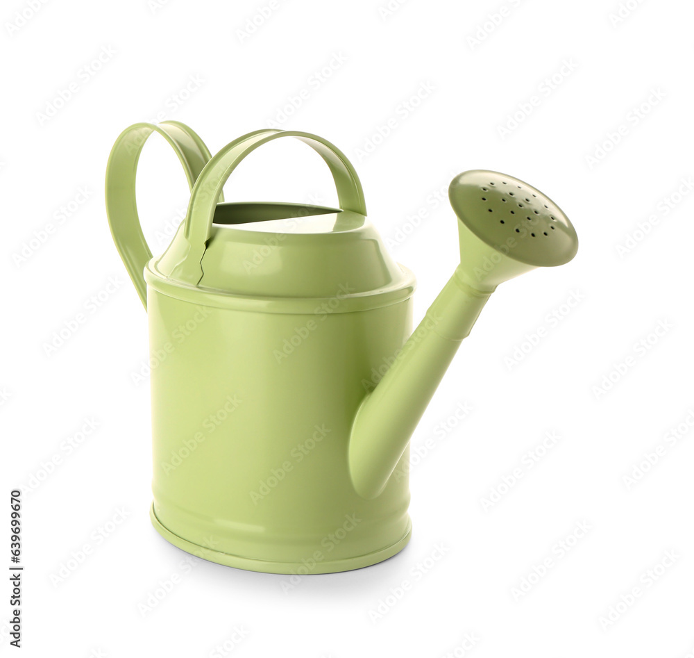 Watering can isolated on white background