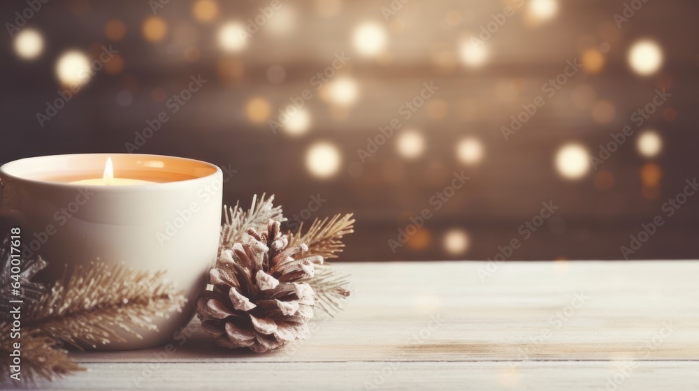 Cozy Christmas background