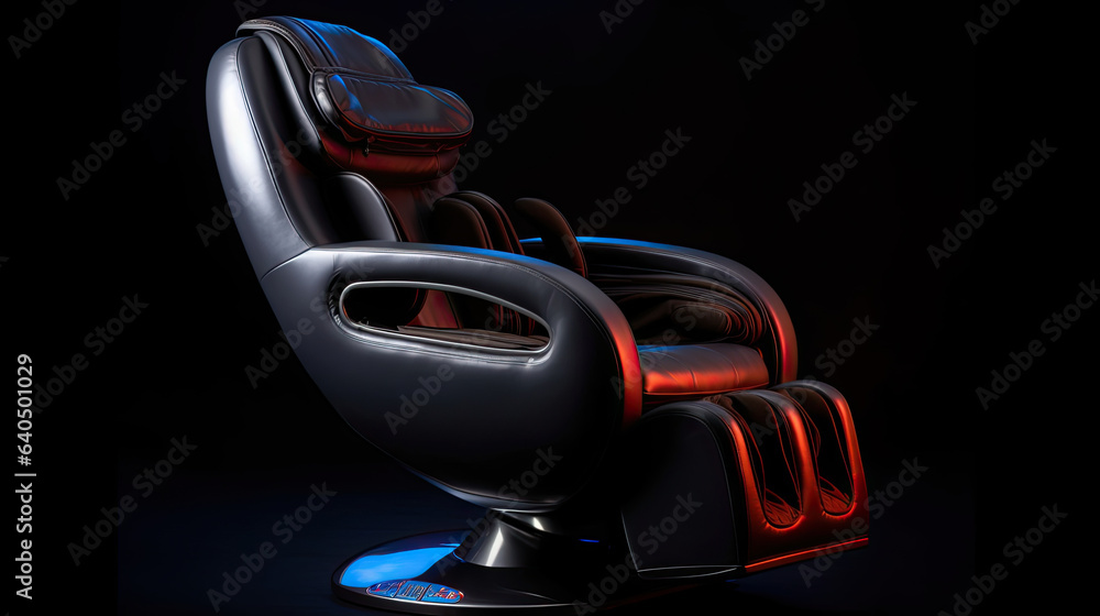 An electric massage chair. Generative Ai