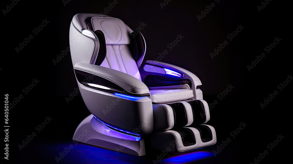 An electric massage chair. Generative Ai