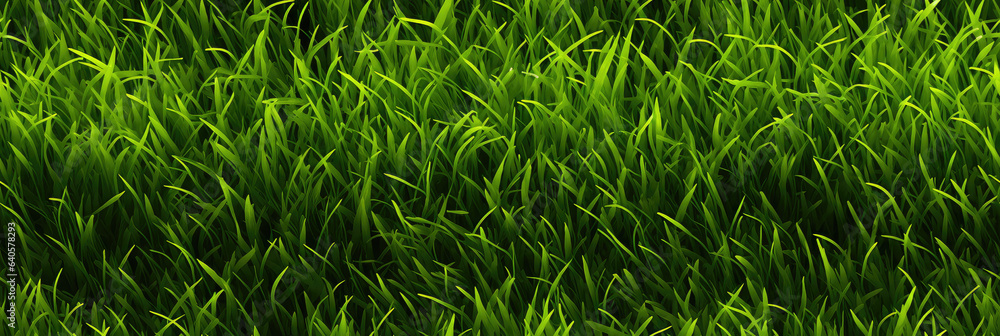 Seamless image of fresh green grass