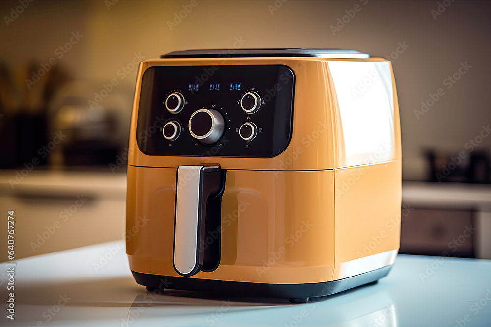 Air fryer oil free, small countertop convection oven, deep fast frying oil free in the kitchen at ho