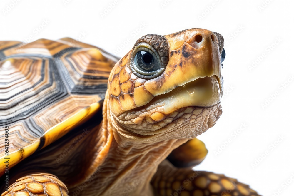 Turtle photo realistic illustration - Generative AI.