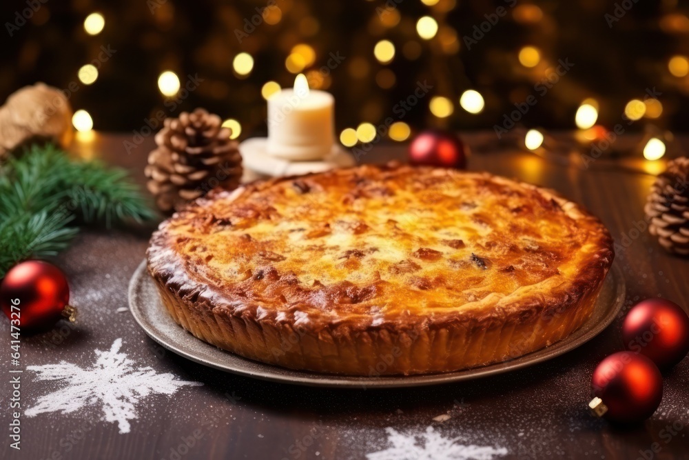 Christmas pie for dinner