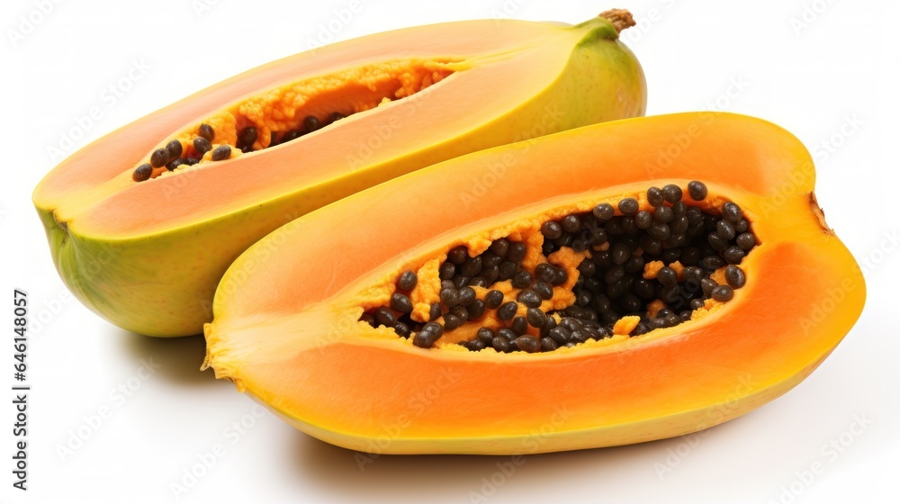 Fresh ripe papaya