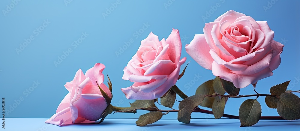 Artificial flower resembling a beautiful rose