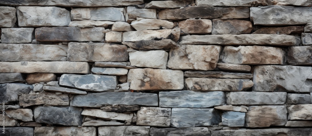 Abstract stone wall background texture