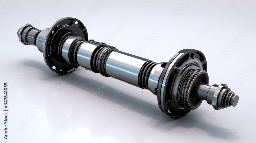 Metal car driveshaft