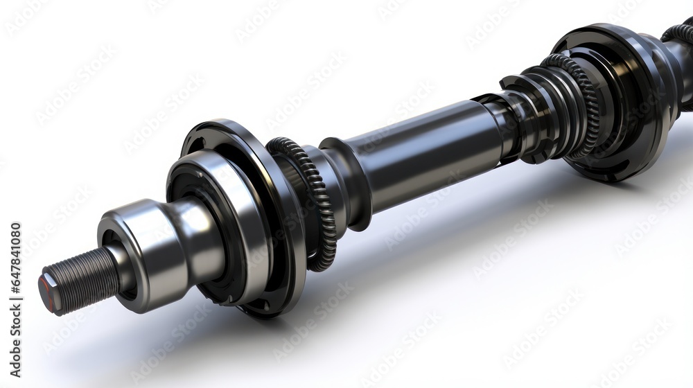 Metal car driveshaft