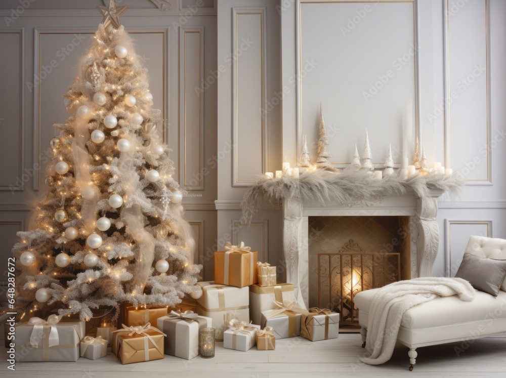 Christmas interior decoration