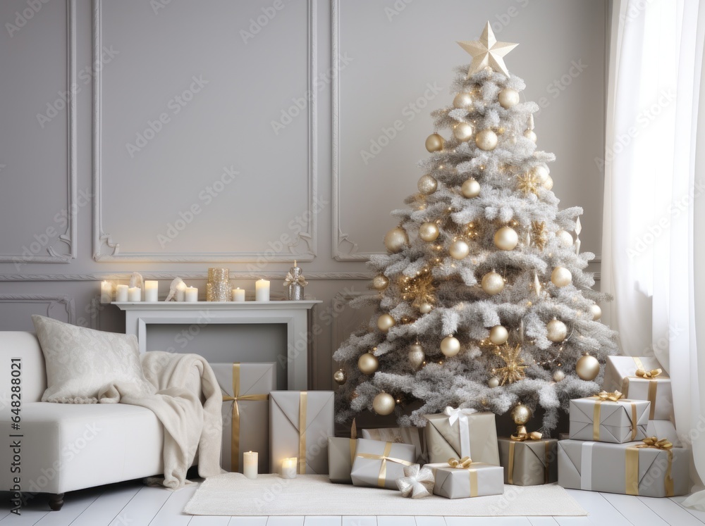 Christmas interior decoration