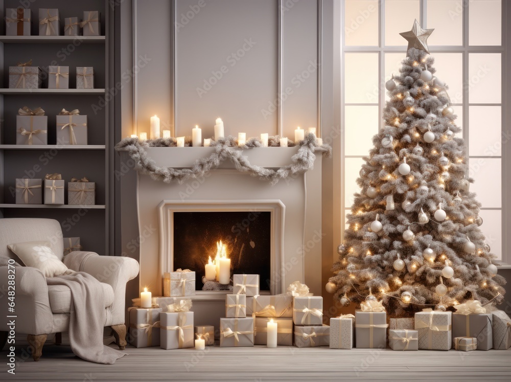 Christmas interior decoration