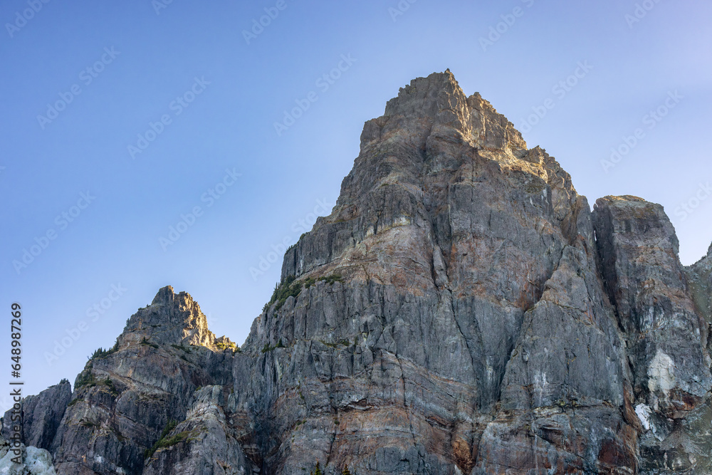 Rocky Mountain Landscape in Canadian Nature. British Columbia, Canada