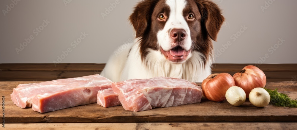 All natural fresh dog food made from meat