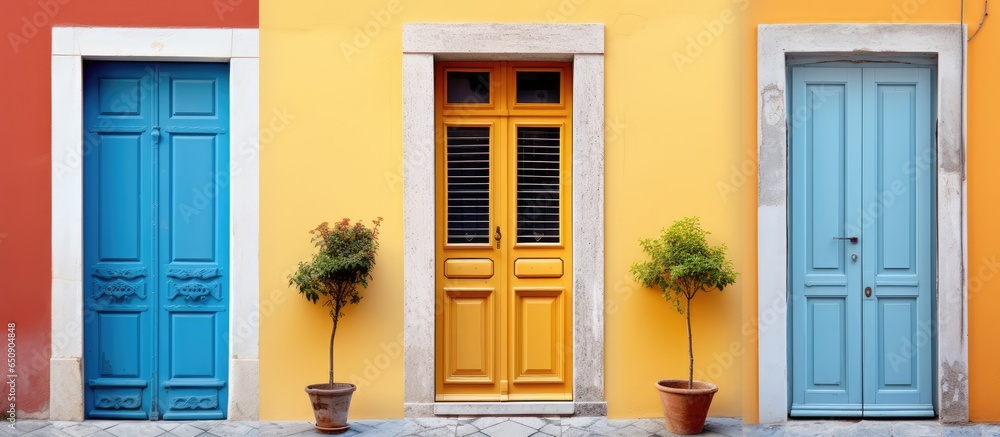 Vibrant Mediterranean living through European doors and windows