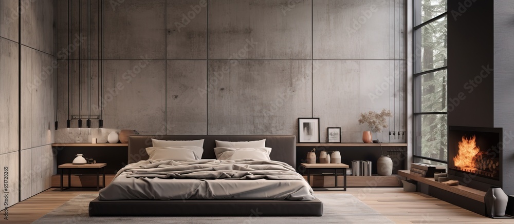 Modern bedroom interior design