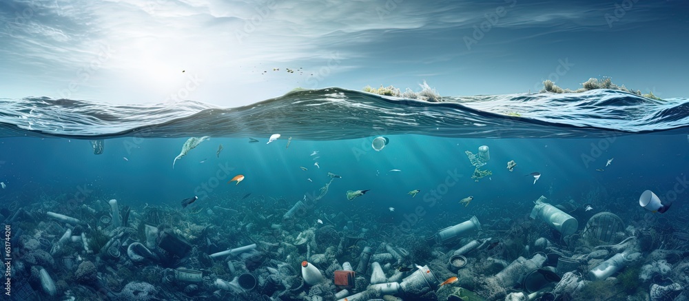 Plastic pollution in the ocean