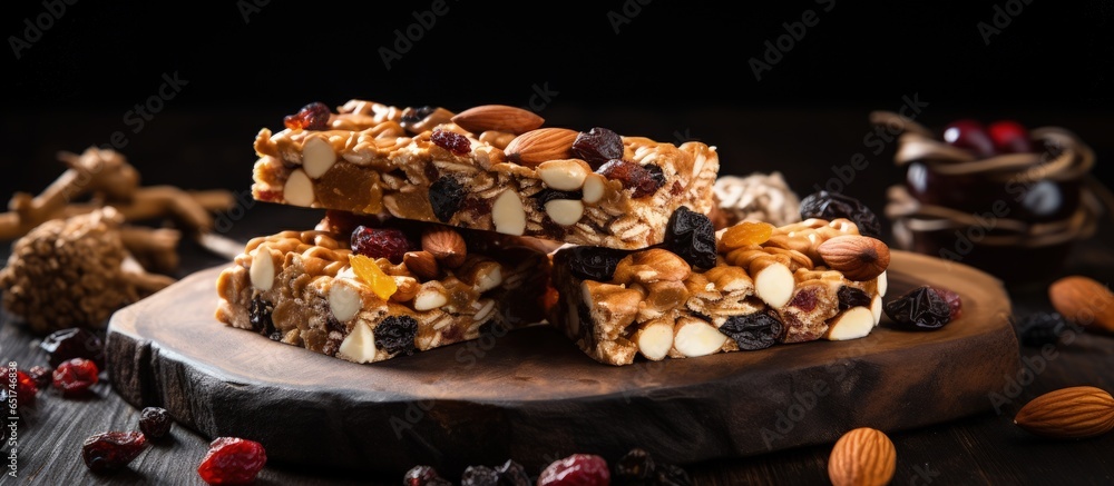 Granola bars made at home