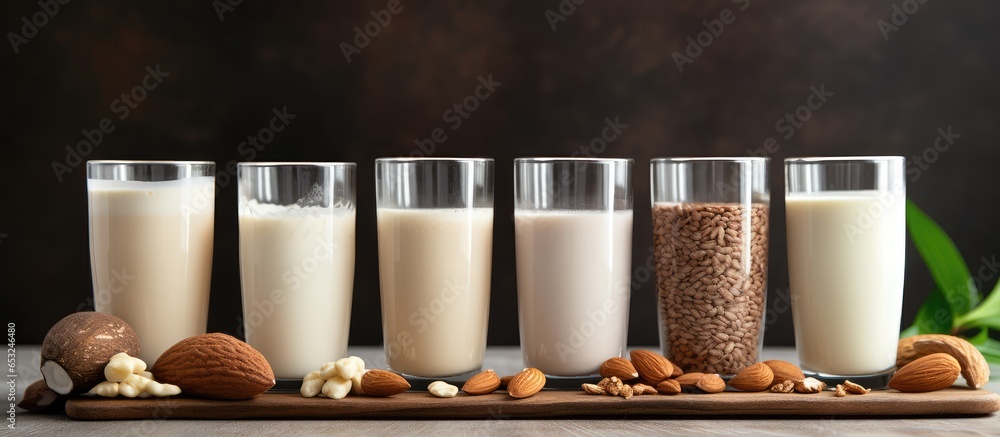 Non dairy milk options for vegans