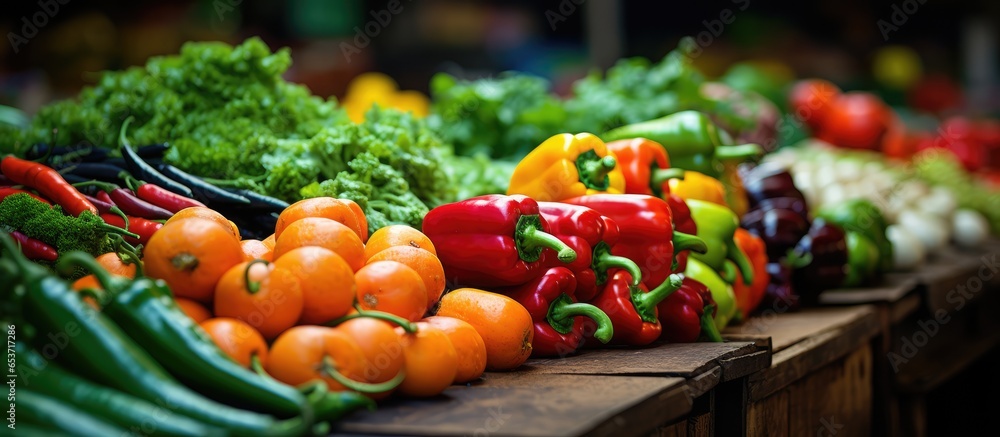 Market vegetables