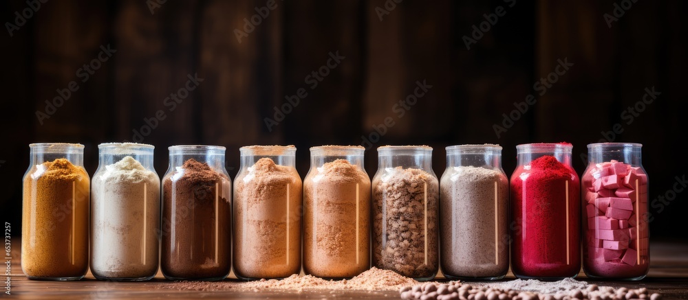 Protein shake and powder for fitness