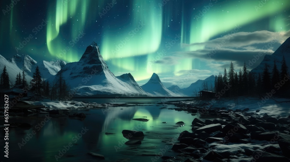 Northern lights.