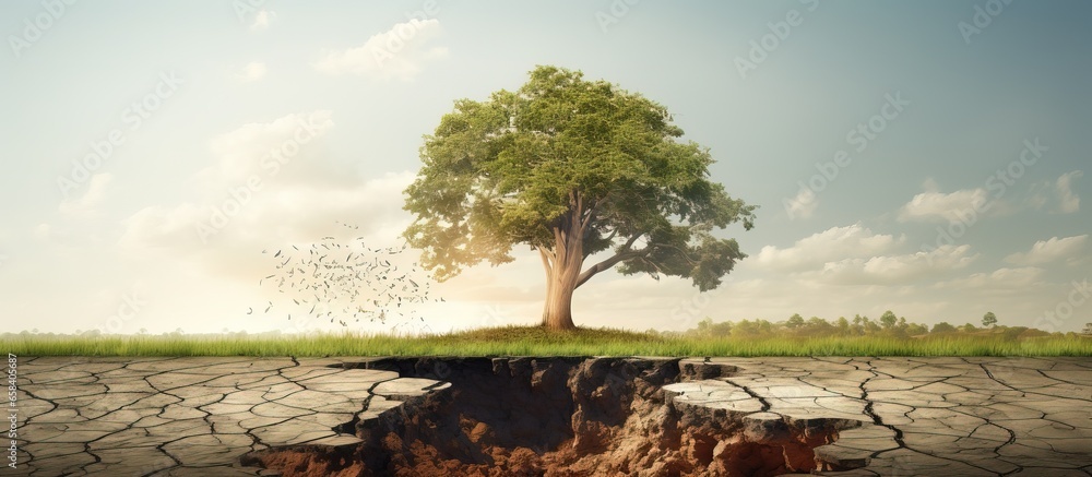 Ecology shift tree forest dryness rejuvenation