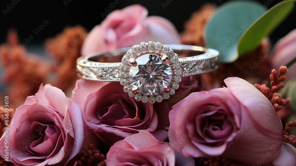 Engagement ring: A symbol of commitment and everlasting love