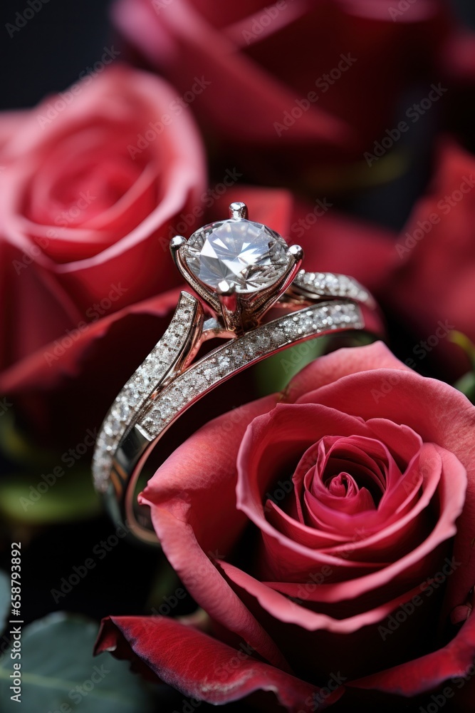 Engagement ring: A symbol of commitment and everlasting love