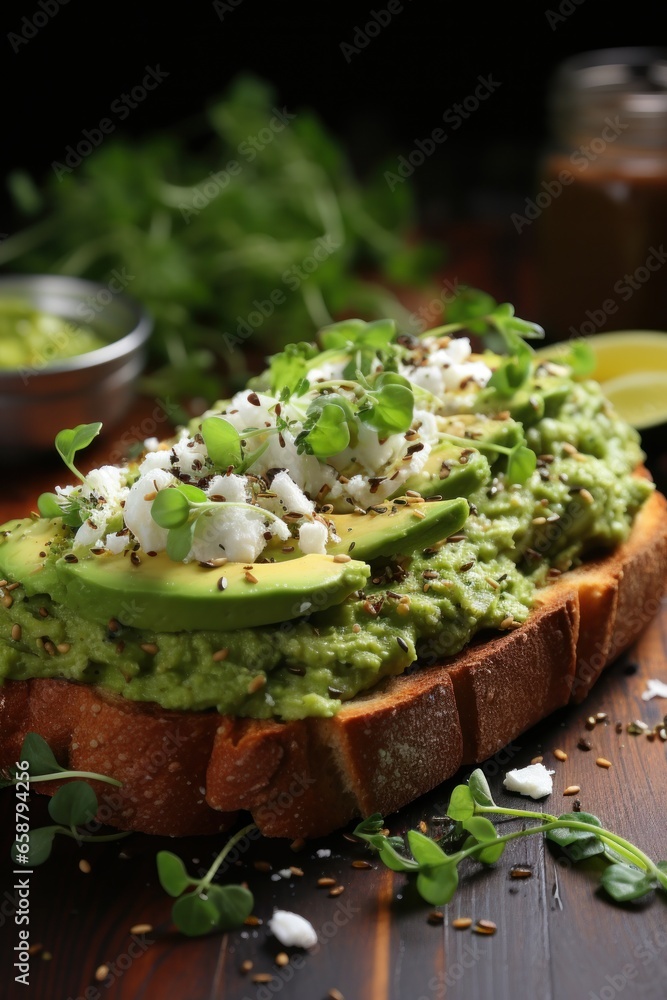 Avocado toast simple delicious and rich in healthy fats