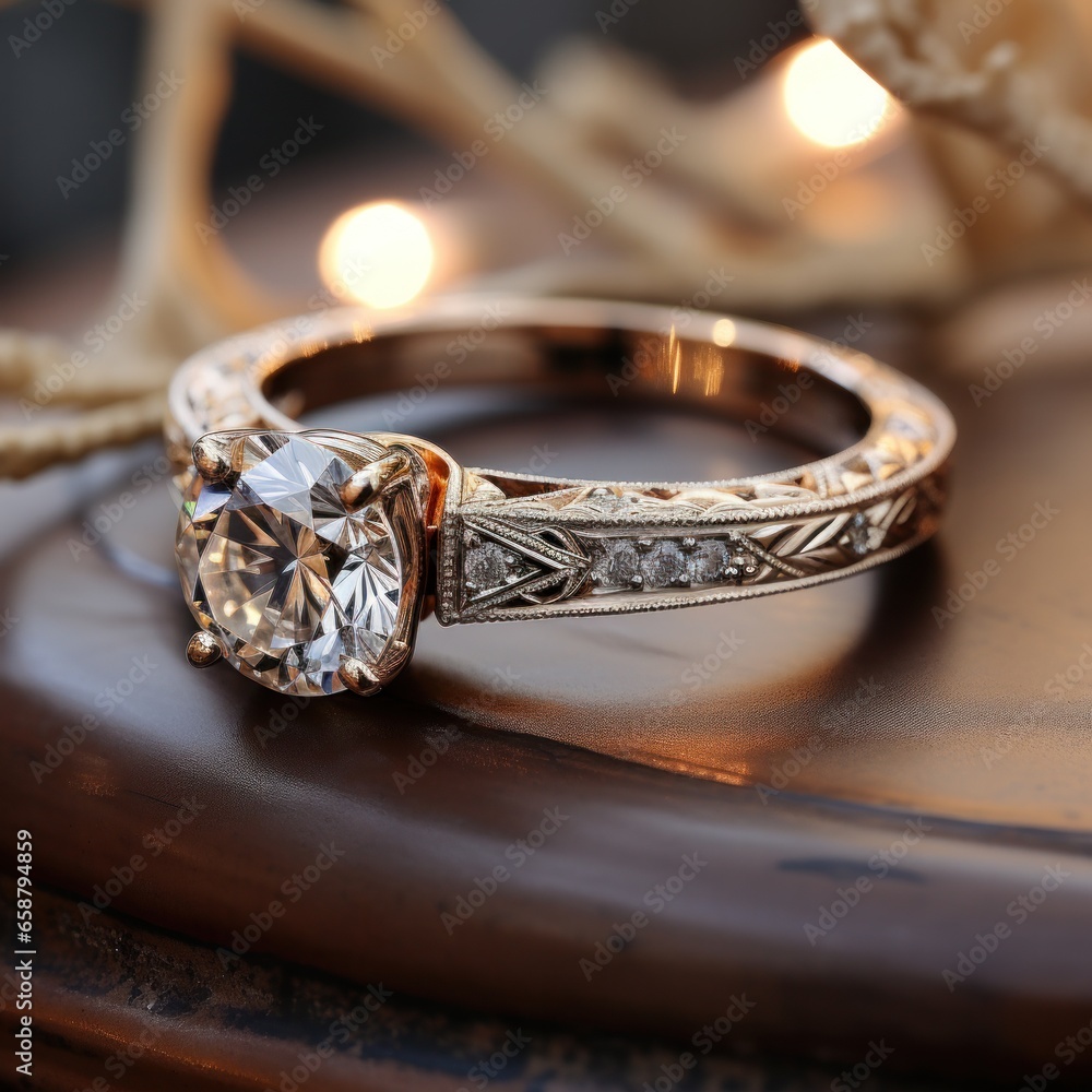 Engagement ring: A symbol of commitment and everlasting love