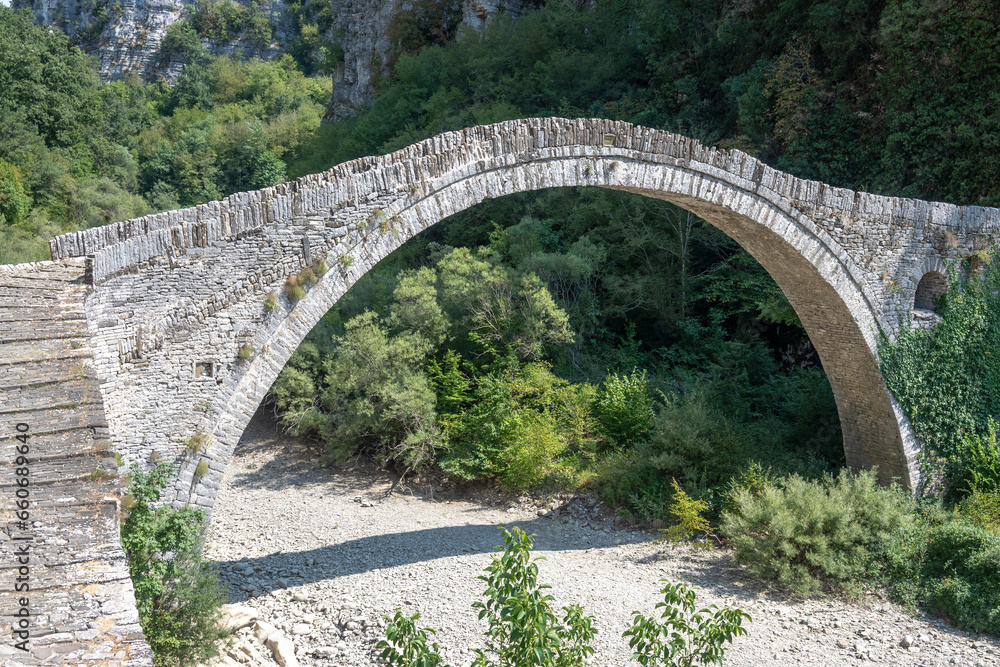 Kokkorou stone bridge, Zagori, Epirus, Greece