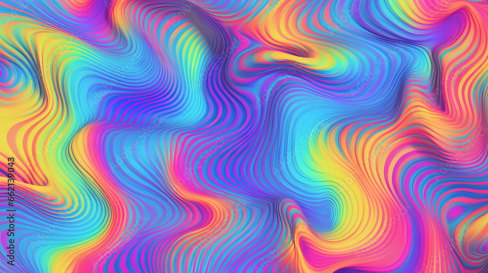 abstract colorful background with lines wave background