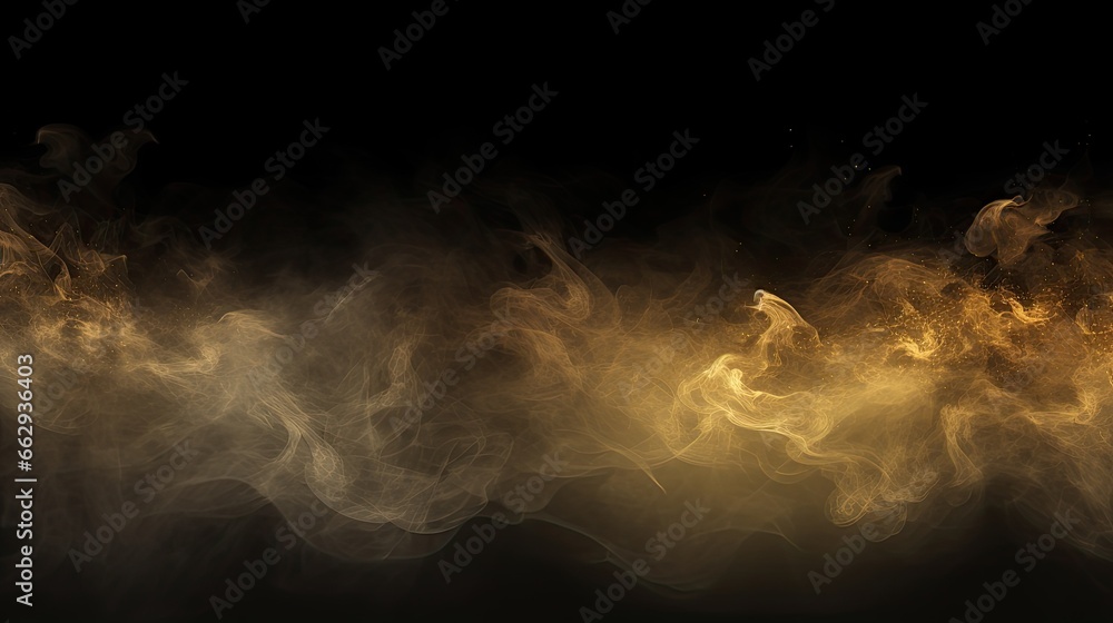 Wallpaper image of Dancing Smoke in a Luminous Dream - A Mystical Journey. Generative AI