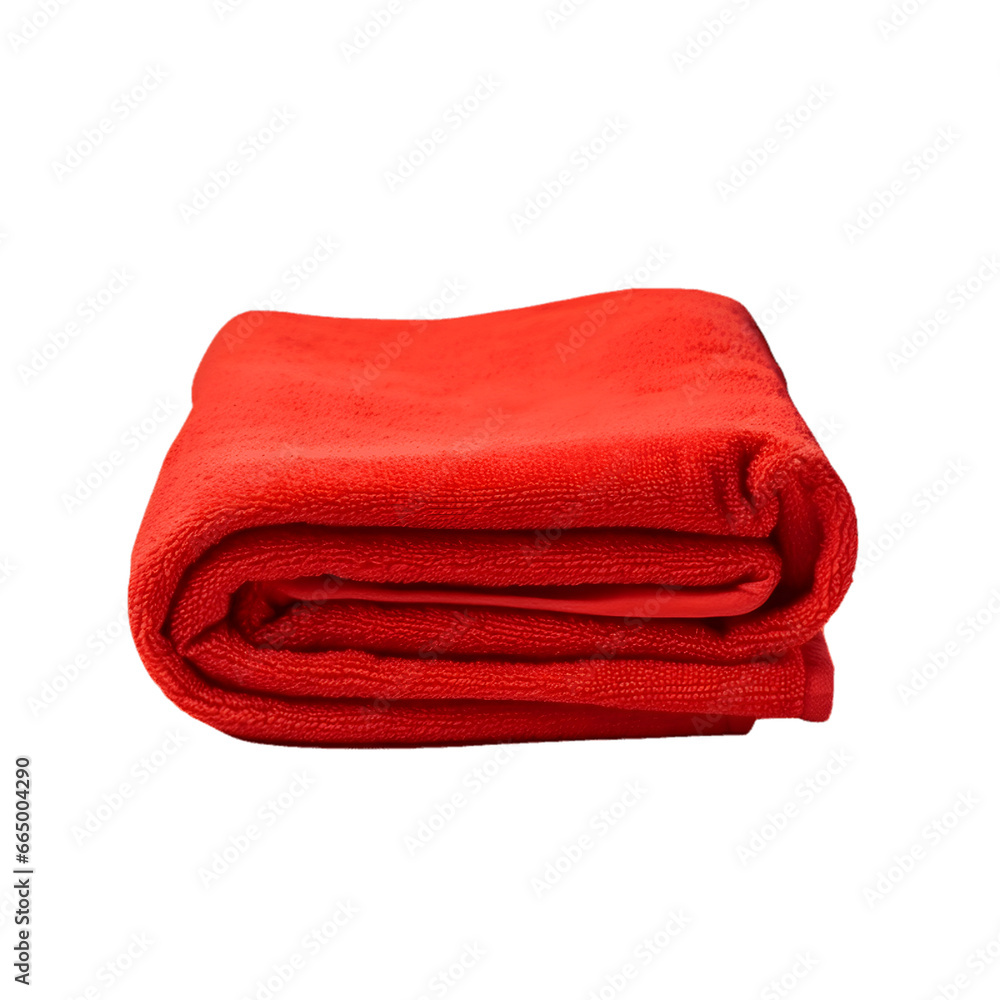 gym towels isolated