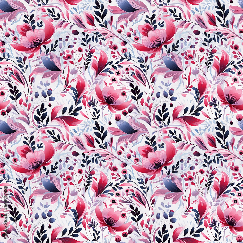 romantic pattern. Seamless pattern.