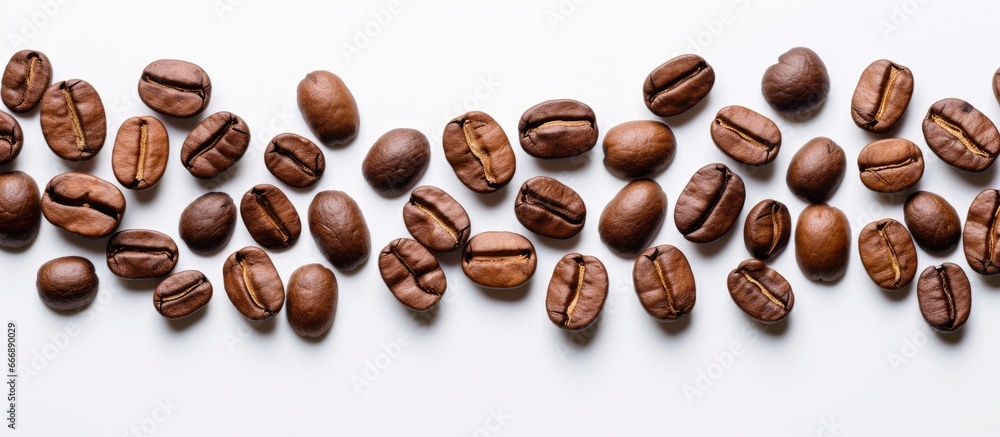 beans used for making coffee