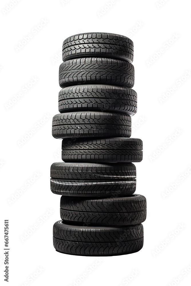 Stack Of Tire